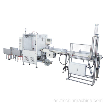 Máquina para fabricar vasos de papel de alta velocidad con 4 entradas y 4 salidas